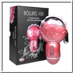 "Rolling Fun" (имитатор оральных ласк) с силиконовыми язычками