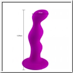 Фигурная силиконовая втулка на присоске L=12 см, d=3 см