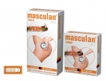 Презервативы "MASCULAN" (продлевающий эффект) с анестетиком, 3 шт.